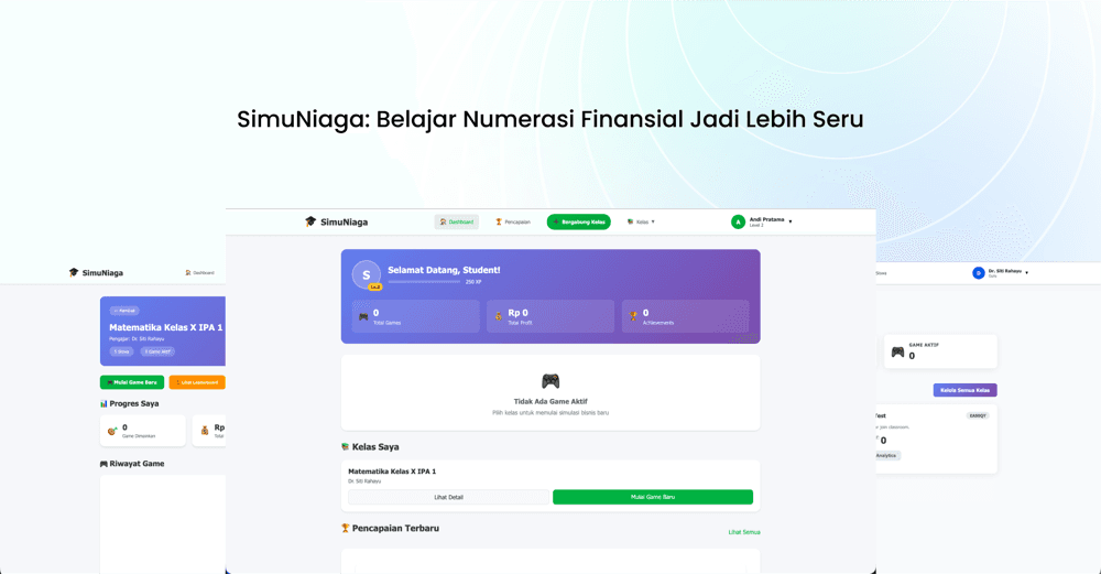 SimUniaga - Business Simulation Game